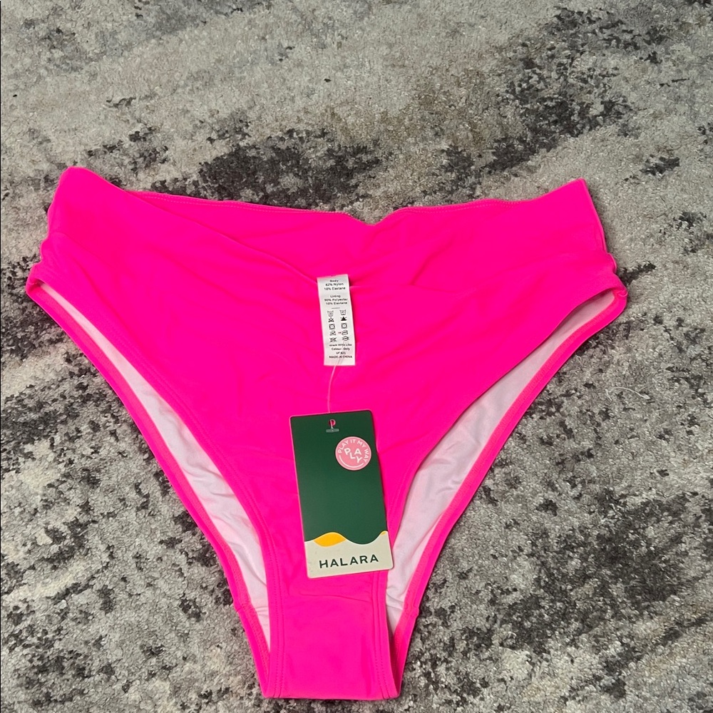HALARA Bright Pink Bikini Bottom